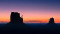 Sunrise Monument Valley par Henk Meijer Photography Aperçu