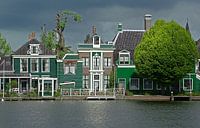 zaanse schans . sonne und donner .