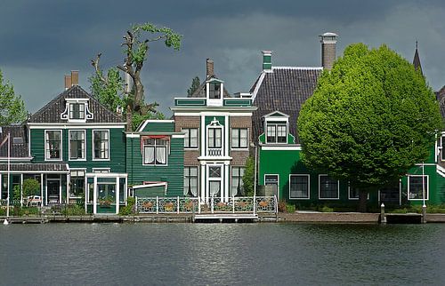 zaanse schans . sun and thunder .