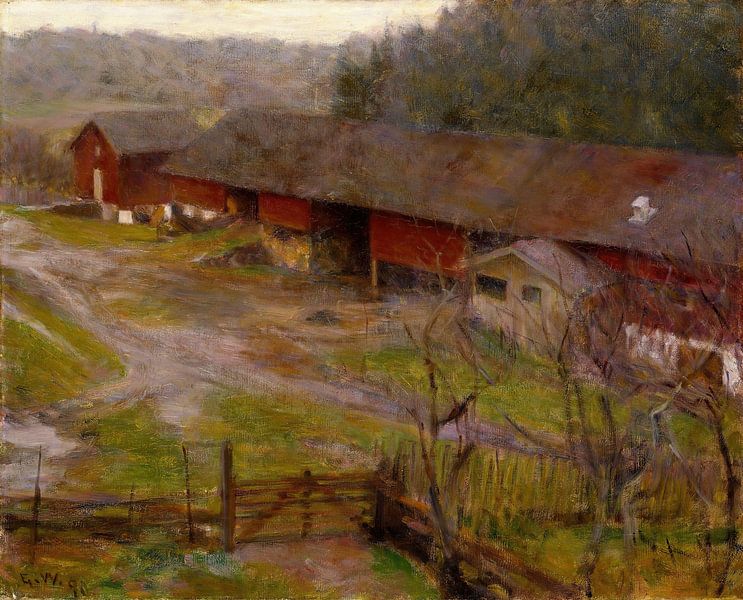 Herfst, Erik Werenskiold van Meesterlijcke Meesters