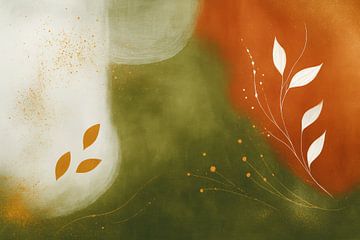 Organische vormen met sierlijke twijgen van Imperial Art House