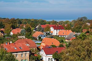 Häuser auf dem Fischland-Darß in Wustrow