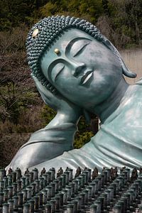 Liegende Buddha-Statue in Kyushu, Japan