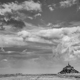Mont-Saint-Michel - Une forme dans l'espace sur Patrick Kilb