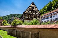 BLAUBEUREN : UITZICHT VANAF HET KLOOSTER VAN BLAUBEUREN van Photoart-Naegele thumbnail