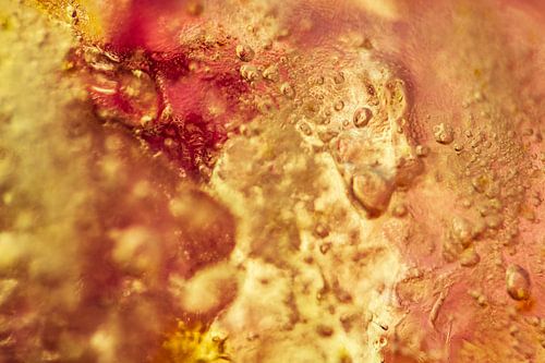 Photo abstraite | Jaune, orange et rouge