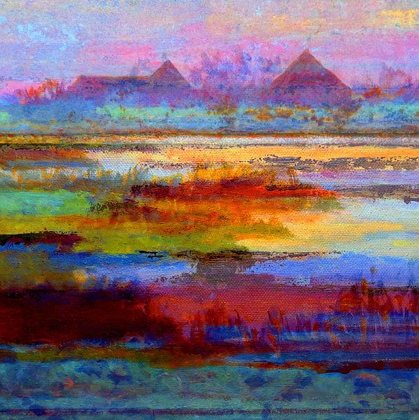 Abstrakt NH Waterland von Ger Veuger