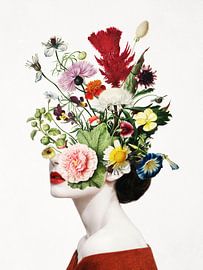 Red Summer Girl by Marja van den Hurk