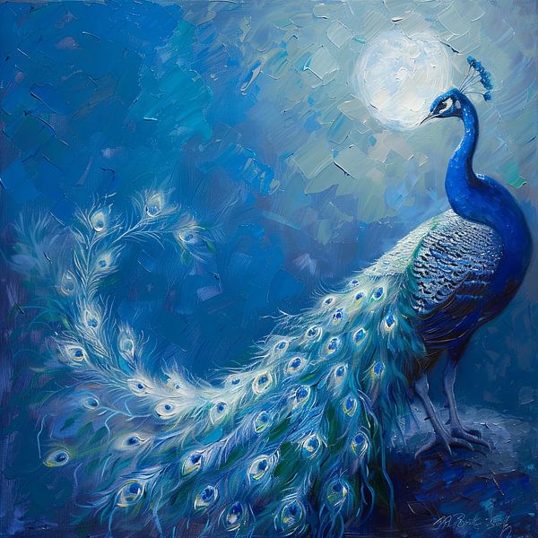 Peacock by Poster Art Shop