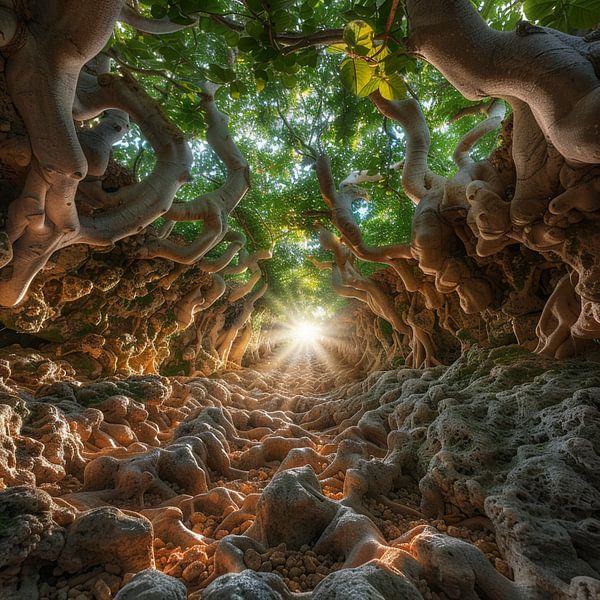 The Illuminated Oasis by Art-House