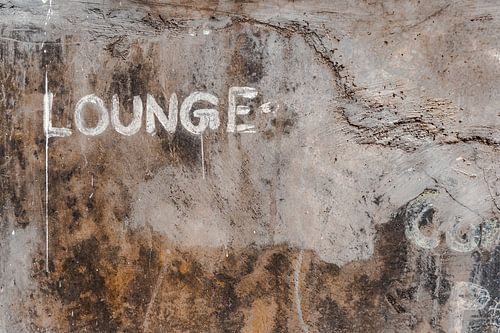 Lounge muur Abstract kunstwerk