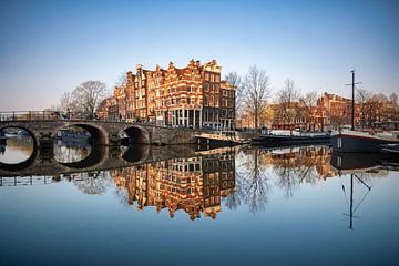 Amsterdam, Canal houses of the 17th century, Brouwersgracht.