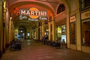 Café-restaurant Torino au centre de Turin en Italie