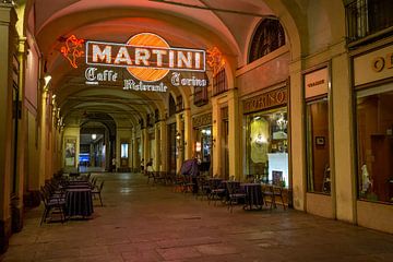 Cafe Restaurant Torino in centrum van Turijn in Italie