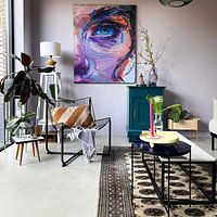 Klantfoto: I See You van Peridot Alley, als ArtFrame