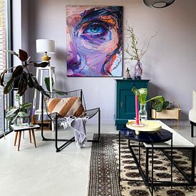 Kundenfoto: Ich sehe dich von Peridot Alley, als ArtFrame