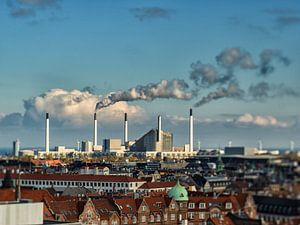 The rooftops of Copenhagen von Lex Schulte