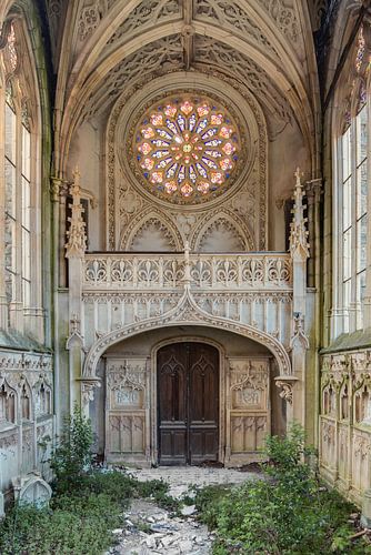 Kirche mit Fenster von Perry Wiertz