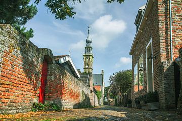 Veere, schöne Stadt in Walcheren Zeeland von Dirk van Egmond