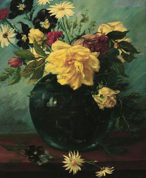Flowers, Joaquín Sorolla y Bastida by Masterful Masters