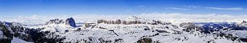 Panorama des Dolomites sur Martin de Bouter