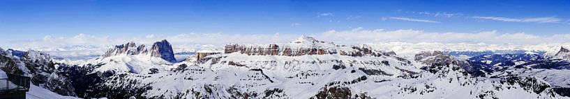 Dolomiten-Panorama von Martin de Bouter