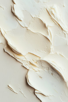 Abstrakt in Creme