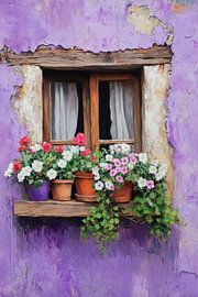 Blooming window by Poster Art Shop