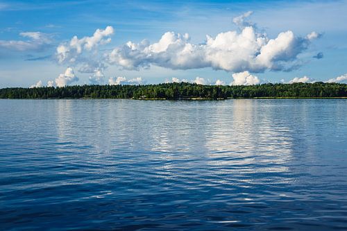 Archipelago on the Baltic Sea coast in Sweden