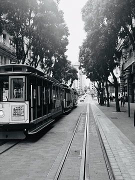 San Francisco zwart-wit van Leonie Pereboom