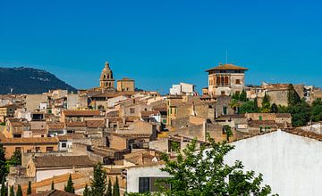 Blick auf das alte Dorf Montuiri auf Mallorca, Spanien von Alex Winter