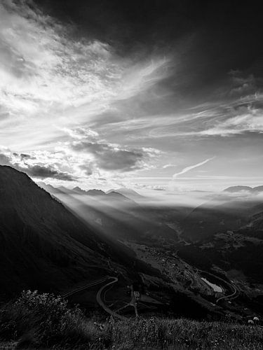 Zonsopgang Airolo Zwitserland