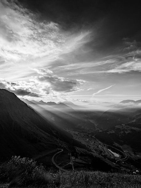 Sunrise Airolo Switzerland by Patrick van Lion