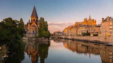 Metz in the golden hour by Marcel Tuit