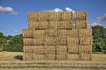 A wall of straw