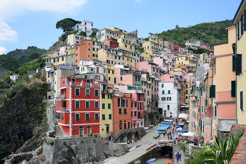 Sunny Riomaggiore by Frank's Awesome Travels