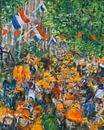 Koningsdag 2022 feest in Amsterdam van Paul Nieuwendijk thumbnail
