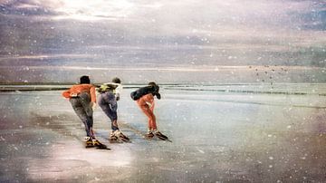 On the skates by Frans Nijland