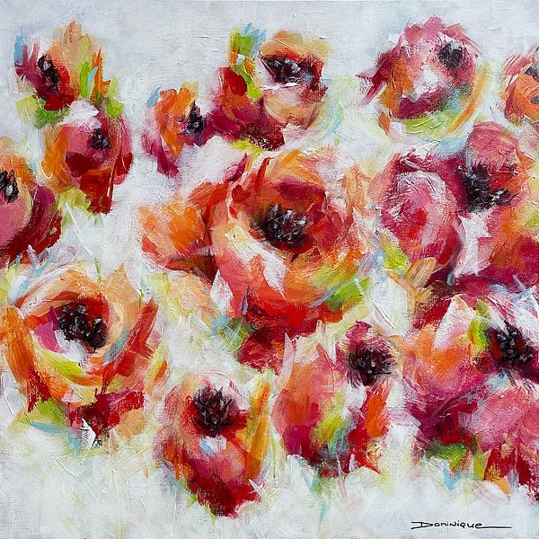 Flowers-Flowers by Dominique Clercx-Breed