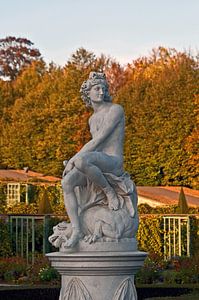 Apollon avec python dans le parc de Sanssouci
