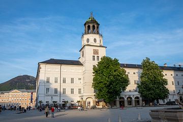 Salzburg Museum met het Salzburgse klokkenspel van t.ART