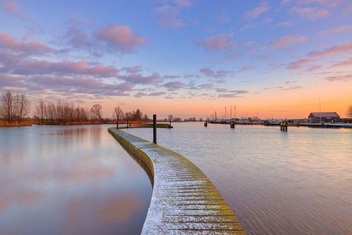 Into the Distance - Sunset Dintelse Gorzen by Bas Meelker