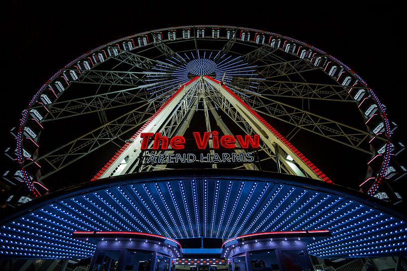 Reuzenrad "The View" in Rotterdam van MS Fotografie | Marc van der Stelt