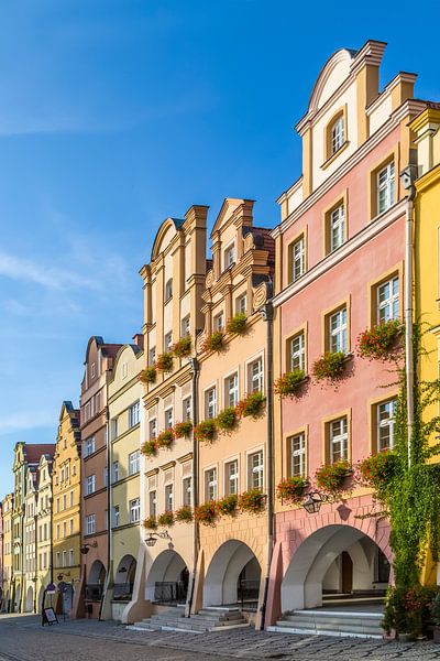 HIRSCHBERG Maisons bourgeoises avec arcades  par Melanie Viola