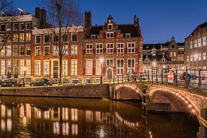 Das Haus an den drei Grachten in Amsterdam