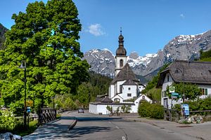St.Sebastian Church in Ramsau bei Berchtesgaden