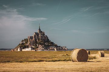Mont Saint Michel in Normandy by Roland Brack