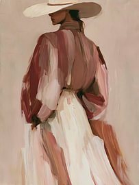 Woman in a Hat by M.A.Z.U.N.