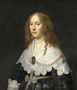 Portret van Aegje Hasselaer, Michiel Jansz. van Mierevelt