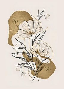 Fleurs et or